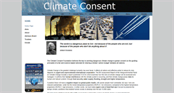 Desktop Screenshot of climateconsent.org